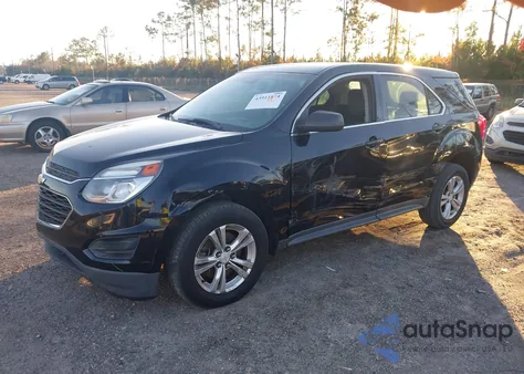 2016 Chevrolet Equinox Ls z USA, uszkodzony, nr VIN 2GNALBEKXG1156635